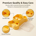 Qpets Interactive Dog and Cat Treat Dispenser Puzzle Feeder for Slow Eating and Enrichment Play