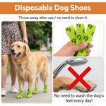 Qpets Self-Adhesive Non-Woven Elastic Pet Recovery Wraps with Paw Print for Cats and Dogs