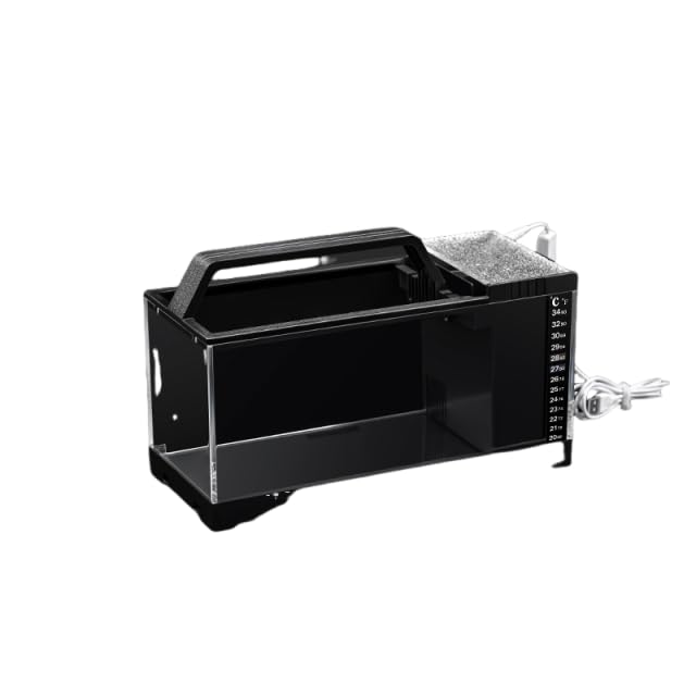 Qpets® Mini Betta Fish Tank for Home/Office Decor -30 * 13 * 18.5CM