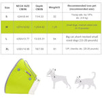 Qpets® Cat Cone Collar Adjustable Drawstring Polyester Cones After Surgery Pet Dog Recovery Comfy Protective Soft Head Neck for Cats 1.5-3Kg M 2PCS