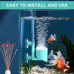 Qpets Air Stone for Small Aquarium with Nano Ceramic Fine Bubbles and 2.47 cm Size | PP Body