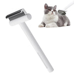 Qpets Shedding Slicker Brush for Dogs and Cats with Stainless Steel Pins | Removes Loose Hair Mats and Tangles