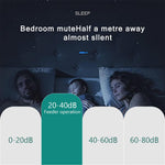 Qpets Auto Fish Feeder for Home and Travel with 250 ml Capacity | Adjustable Silent Feeding