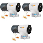 Qpets Automatic Fish Feeder for Aquariums and Ponds with 0.8L Food Container | 360° Rotating Timer