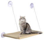 Cat Bed, Cat Hammock 30 * 54cm Cat Hammock Cozy Cat Hammock with Upgrade Safe Suction Cup, Cat Hammock for Resting Napping Cat Hanging Hammock on Wall, Window, Balcony, Bedroom
