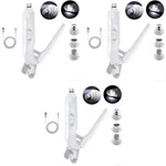 Qpets Electric Automatic Pet Grooming Kit with 3 Grinder Ports & LED Lights for Dogs and Cats