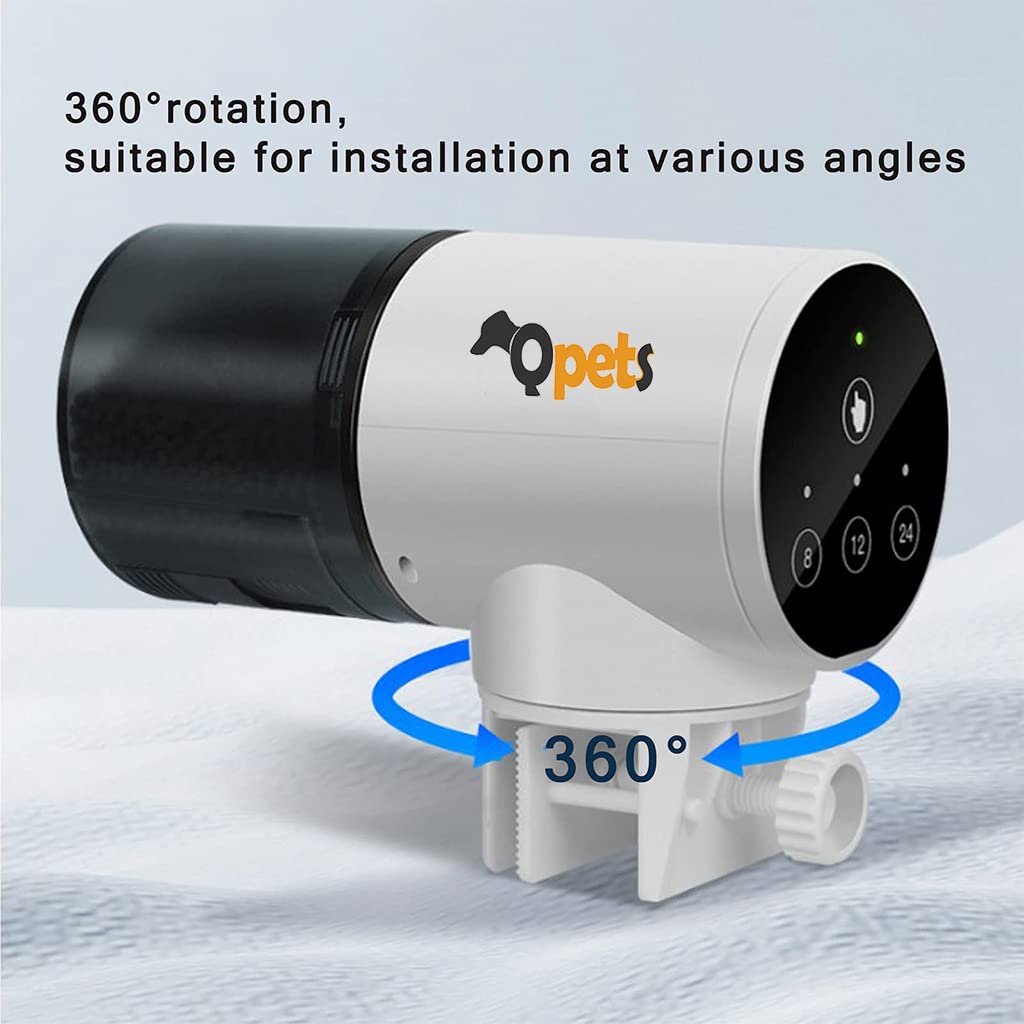 3 Way Automatic Fish Feeder for Aquarium Timer Turtle Food Fish Tank Accessories Aquarium Auto Feeder Fish for Marine Aquariums Pond(Not Including Battary)