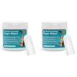 Qpets Pet Wet Wipes for Cats and Dogs featuring 100PCS Non‑Woven Material | Gentle Cleaning for Teeth Paws and Ears