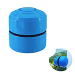 Qpets Mini Magnetic Aquarium Cleaner for Small Roofless Tanks with Double Sided Velvet Scraper 28x27mm | Suitable for 6mm Glass