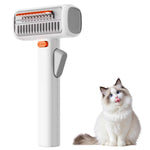 Qpets® 2-IN-1 Pet Self-Detangling & Grooming Comb,