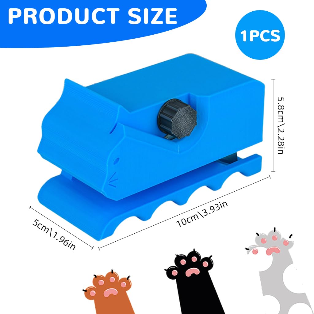 Qpets Cat Scratcher for Indoor Cats featuring Traceless Screw Stickers 30×40cm | Natural Sisal Pad