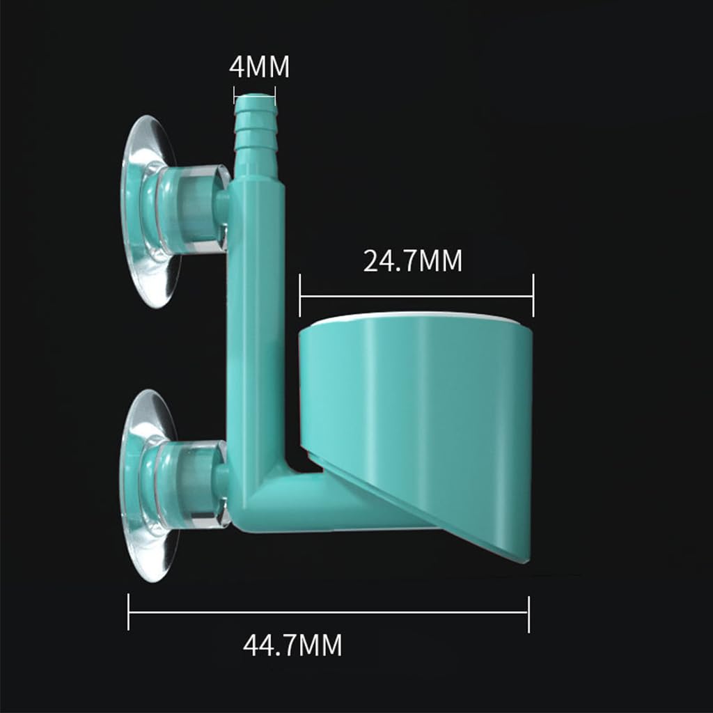 Aquarium Air Stone Fish Tank Bubble Stone with Suction Cups Diffuser Stone Air Stone Oxygen Genorator Attachment Ultra Quite Aquarium Air Stone for Fish Tank