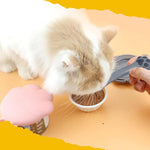 Cat Paw Can Opener, Ring Pull Can Opener 2 in 1 Silicone Dual Head Can Opener & Scoop Universal Zip-top Can Puller Cartoon Cat Palm Can Ring Puller Can Opener