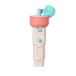 Qpets Automatic Cat Teaser Launcher with 2.2m Retractable String and Replaceable Teasers