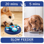 Qpets Lick Pads for Dogs featuring Anti Slip Suction Cups with 20CM Food Grade Silicone | 7.9in Square Slow Feeding Mat for Bathing and Grooming