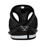 Qpets® Dog Harness for Large Dogs, Adjustable Dog Belt with Safety Reflective Strip, Breathable Mesh Fabric Cat Belt, Dog Vest Harness with Leash (Suitable for 6-9 kg)