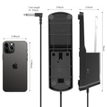 Qpets® Digital Piano Pedal Sustain Universal Keyboard Pedal Sustain for Yamaha