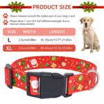 Qpets® Christmas Dog Collar, XL