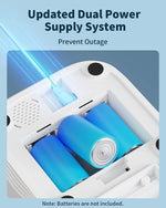 Qpets Automatic Pet Feeder 3L with Dual Power Supply & Twist Lock Lid | Voice Recorder