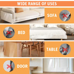 Qpets Cat Scratcher Tape for Leather Couch Protection with 45x300cm Coverage | Transparent Residue-Free Shield