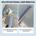 Qpets Cat Brush Dog Comb for Sofa Carpet and Couch with 45cm Long Handle | 3 in 1 Reusable Pet Hair Remover