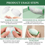 Qpets Reusable Gel Lint Roller for Clothes Sofa and Carpet with Washable Sticky Ball 2Pcs