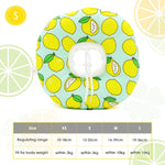 Cat Cone Collar Comfy & Soft Stuffed PP Cotton Adjustable Size Machine Washable, After Surgery for Anti-Licking Dog Cone Collar,Surgery Recovery Collar for Pet (S :12-22cm)