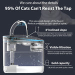Automatic Cycle Multiple Filtering Cat Water Fountain Dog Water Dispenser 1.8L Super Quiet Automatic Pet Drinking Fountain with Faucet Kits