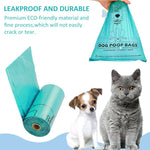 120pcs Dog Poop Bag Biodegradable Dog Poop Bag Large Dog Poop Bag Leakproof Waste Bag Plastic Bag for Dog Walking Dog Supplies