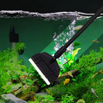 Qpets Aquarium Algae Scraper Set for Fish Tank Cleaning with 22 in Adjustable Handle and 5 Replace Blades