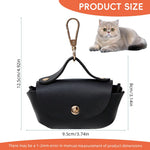 Qpets Dog Waste Bag Dispenser for Daily Walks with 9.5x8cm Compact Size and Metal Clasp