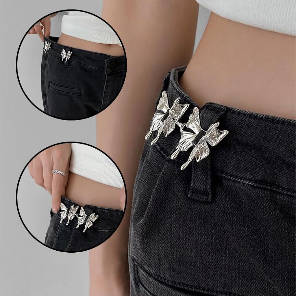 Qpets® 2 Sets Jeans Tightening Clips