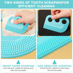 Qpets Pet Hair Remover Brush for Sofa and Carpet featuring Double Sided Soft Rubber | Easy Cleaning