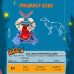 Qpets Dog Clothes for Halloween Dress-Up featuring Scissors Design and Adjustable Strap | Fits 30–80cm Pets