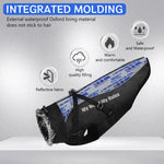 Qpets Winter Dog Clothes for Outdoor Warmth with Dual Leash Rings and Plush Collar | 6XL