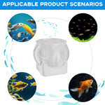 Qpets Betta Fish Aquarium Tank for Home or Office Décor with 12.5cm Round Bowl | PET Material and Decorative Stand