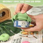 Cat Food Bowl, 3 In 1 Pet Food Bowl Food-grade TPE Pet Food Bowl Dry & Wet Food Bowl, Dog Slow Feeder Creative Cartoon Birthday Cake Cat Food Bowl Dog Cats Birthday Supplies