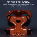 Qpets Dog Harness for Large Dogs 30–49 kg with Reflective Strips and Seat Belt Lock | Oxford Fabric Adjustable Vest