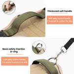 Qpets No Pull Dog Harness for Large Dogs featuring Dual Attaching Rings and Reflective Strip | Adjustable Breathable Nylon Vest 66–106 cm