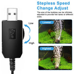 Qpets Aquarium Cleaning Dropper for Deep Gravel and Sand | 29cm+26cm Flexible Siphon Tube