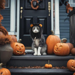 Qpets® Lion Costume, Halloween Lion Mane Costume for Cat Wig for Cat Christmas Halloween Funny Headwear for Puppy, Kitten, Cat Festival Headwear