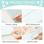 Qpets Cat House with Openable Roof and Scratcher Mat, 42x36x30cm BPA-Free PP | Octagon Design