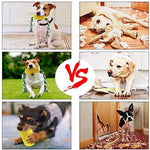 Dog Chew Toys, TPR Corn Chew Toy for Dog Teething Chewing Toy with Cotton Ropes, Sturdy Chew Toys, Interactive Pet Toys Gift Toy for Dog Small Puppies and Medium Dog