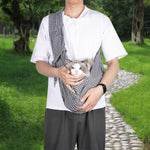 Qpets Dog Carrier Bag for Outdoor Travel with Snap Button Design and Cotton Liner | Fits Pets up to 7.5kg