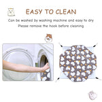 Qpets Winter Hammock Bed for Small Animals featuring 4 Inlets and Roof | 30×30 cm Plush Hanging House