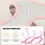 Qpets Cat Vest Harness with 1.2m Leash featuring Quick Release Buckle and Breathable Fabric for Small Cats | Adjustable Fit 31–42cm Chest