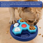 Qpets Lick Pads for Dogs featuring Anti Slip Suction Cups with 20CM Food Grade Silicone | 7.9in Square Slow Feeding Mat for Bathing and Grooming