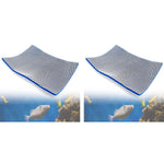 Qpets Aquarium Filter Pad for Fish Tanks featuring 8 Layer Cotton Sponge | 30 x 40cm 2PCS