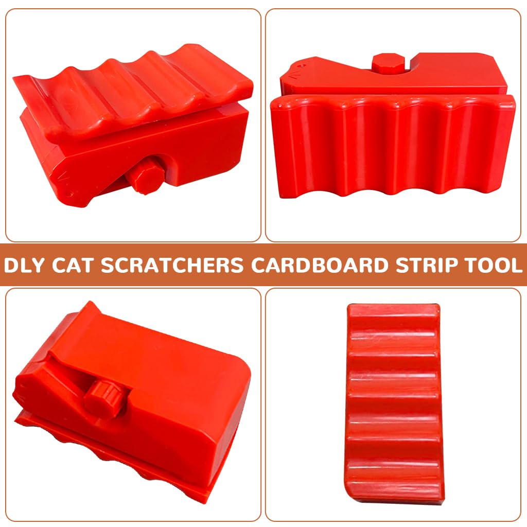 Qpets Cardboard Box Panel Cutter for DIY Cat Scratchers with Ergonomic Handle | Portable Craft Tool