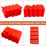 Qpets Cardboard Box Panel Cutter for DIY Cat Scratchers with Ergonomic Handle | Portable Craft Tool